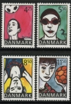 2002 Denmark SG.1282-5 Youth Sports Set of 4 values U/M (MNH)