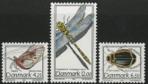 2003 Denmark SG.1290-2 Insects Set of 3 values U/M (MNH)