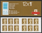 MF5c 12 x 1st  gold.  SG.U3020 'MTIL  MA11. FSC Logo added (Walsall) U/M (MNH)