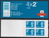 RA2c  4 x 2nd Large  brt. blue code MFIL MA11  (U3032) Logo added Walsall.