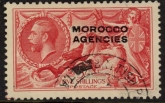 Morocco Agencies -  'British'  SG.74  5s. bright rose-red. VFU