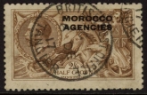 Morocco Agencies -  'British'  SG.51  2s6d. yellow-brown VFU.