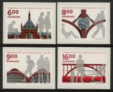 2011 Denmark SG.1663-6 Centenary of Copenhagen Central Station Set of 4 Values U/M (MNH)