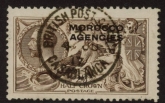 Morocco Agencies -  'British'  SG.50  2s6d. sepia-brown VFU.