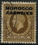 Morocco Agencies -  'British'  SG.72   1s bistre-brown.  fine used.