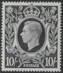 1939-48 SG.478 10s dark blue U/M (MNH)