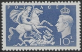 1951 SG.511  10s ultramarine U/M (MNH)