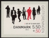2011 Denmark SG.1623 Danish Rheumatism Association U/M (MNH)