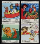 2001 Denmark SG.1253-6 Danish Cartoons Set of 4 Values U/M (MNH)