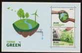 2016 Denmark MS.1810 Europa Think Green Mini Sheet U/M (MNH)