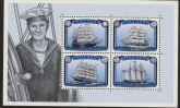 2015 Denmark MS.1787 Danish Training Sailing Ships Mini Sheet U/M (MNH)