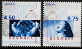 2001 Denmark SG.1235-6  Europa 'Water Resources'. set 2 values. U/M (MNH)
