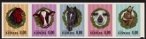 2016 Denmark SG.1798-802. Farm Animals. S. Adh. set 5 values. U/M (MNH)