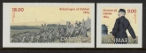 2014 Denmark SG.1745-6. 150th Anniv. of German - Danish War. 2 values S/A U/M (MNH)