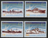 2002 Greece SG.2124-7. Ships.  4 values U/M