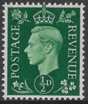 SG.462 ½d green (1937 dark colours) U/M (MNH)