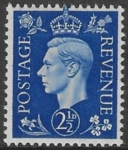 SG.466 2½d  ultramarine (1937 dark colours) U/M (MNH)