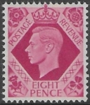 SG.472 8d bright carmine (1937 dark colours) U/M (MNH)