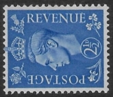 SG.489a 2½d light ultramarine. sideways wmk.(1941 light  colours) U/M (MNH)