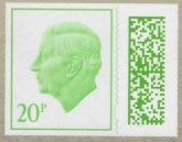 V5251  20p light green M23L MPIL  ex CY3 Spice Girls U/M (MNH