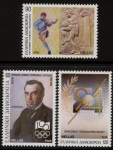 1994 Greece SG.1949-51  Sport Events & Anniversaries. set 3 values U/M