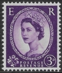 SG.520  3d deep lilac   (1952 Tudor Wmk) U/M (MNH)