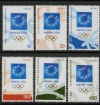 2000 Greece SG.2134-9  Olympic Game Athens.  6 values U/M (MNH)