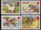 2010 Jersey SG.1481-4 Europa - childrens books. 4 values.(face = £2.04) U/M (MNH)