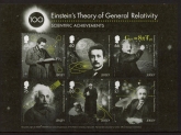 2016 Jersey  MS.2067 Cent. of Einstein's Theory of Relativity.(face = £4.35) U/M (MNH)