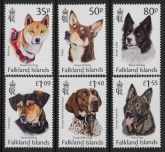 2024 Falkland Islands. SG.1561-6  Working Dogs. set 6 values  U/M (MNH)