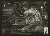 2016  Jersey  MS.2068  Centenary of Relativity. mini sheet (face value = £2.00) U/M (MNH)