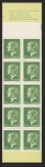 1978 Sweden  SB325.  booklet pane of 10 (SG.792a)  U/M (MNH)