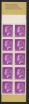 1978 Sweden  SB343.  booklet pane of 10 (SG.794a)  U/M (MNH)
