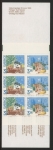 1990 Sweden  SB425.  booklet pane of 6 (SG.1493a)  U/M (MNH)