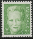 2008 Denmark SG.1200 5k75 light green Queen Margrethe II U/M (MNH)