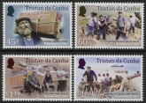 2023 Tristan Da Cunha. SG.TBA  Volcano. Part 3. set 4 values U/M (MNH)