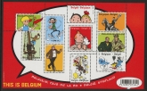 2012 Belgium MS.4465. 'This is Belgium'  10th series  Mini Sheet U/M (MNH)