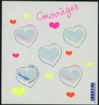 2016 France MS5911 St. Valentines Day  Mini Sheet U/M (MNH)