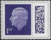 V5001 1st purple M24L MAIL (from sheet) U/M (MNH