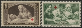 1940 France SG.666-7 Red Cross Fund. U/M (MNH)