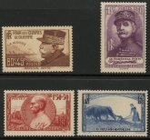 1940 France SG.662-5  War Charities. U/M (MNH)
