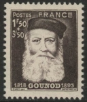 1944 France SG.812  50th death Anniv. of Gounod. U/M (MNH)