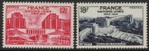 1948 France SG.1040-1 UN Assembly Paris Set of 2 Values U/M (MNH)