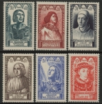 1946 France SG.985-90  National Relief Fund. U/M (MNH)