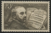 1942 France SG.743  Birth Centenary of Chabrier. U/M (MNH)