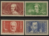 1936 France SG.563-6  Unemployed Interllectuals Relief Fund.  M/M