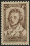 1936 France SG.543 Death Centenary of Ampere. U/M (MNH)
