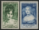 1950 France SG.1103-4  Portraits. U/M (MNH)