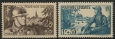 1940 France SG.659-60  Soldiers Comfort Fund. U/M (MNH)