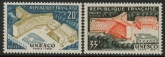 1958 France SG.1400-1 UNESCO Headquarters Paris Set of 2 values U/M (MNH)